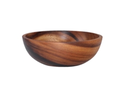 1 Pieza 13x6cm Cubiertos Prácticos De Madera Cuenca Doméstica Cuenco De Frutas Cuenco De Ensalada Webake