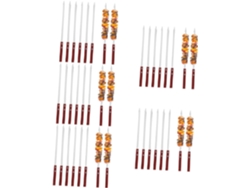 30 Piezas Pinchos De Barbacoa En Acier Inoxydable Metal Pour Griller Bâtons Plats Kabob