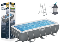 Piscina con estructura Bestway 56442 de 404 x 201 x 100 cm