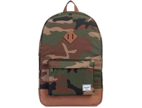 Mochila HERSCHEL SUPPLY CO. Heritage Woodland (Camuflado - Poliéster - 45.72 x 31.11 x 13.93 cm - Verde - 21.5 L)