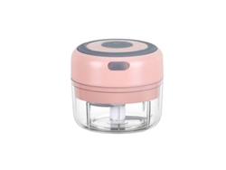 Trituradora de Ajos Mini USB Rosa