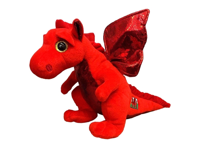 Peluche TY Beanie Boos Draig Goch Welsh Dragon 15 cm