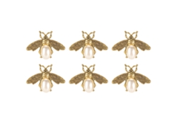 Clips Decorativos Desmontables Con Forma De Abeja Para Zapatos De Tacón Alto Y Sandalias, 6 Unidades.