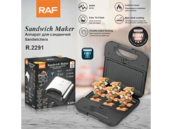 Freidora de sándwiches para desayuno 8 en 1, parrilla, barbacoa, máquina para hacer carne, máquina multifunción para hacer donas en casa.