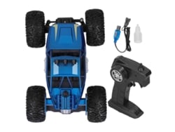 Ats-coche De Control Remoto 2.4g Simulación Electrónica Con Luz Led Y Spray Juguete Para Niños Azul