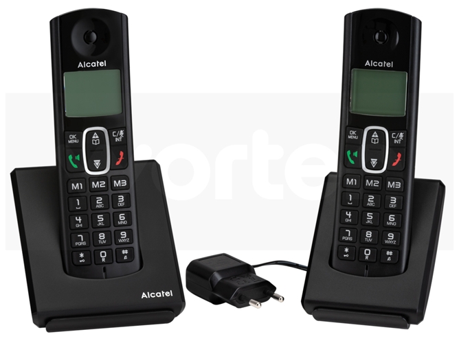 Teléfono ALCATEL F680 Dúo Negro