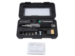 Kit De Soldadora De Gas Inalámbrica Hs-1115k 10 En 1 Con Pistola De Llama Ajustable