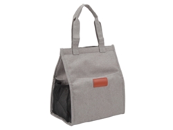 Bolsa Térmica Portátil Impermeable Con Película De Aluminio Para El Almuerzo, Ideal Para El Trabajo, La Escuela O Picnics - Gris