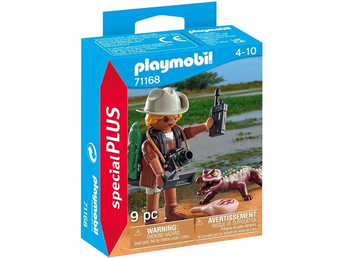 Special Plus Investigador Con Caiman PLAYMOBIL
