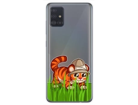 Carcasa Samsung Galaxy A51 5G TUMUNDOSMARTPHONE Dibujos Transparente Multicolor