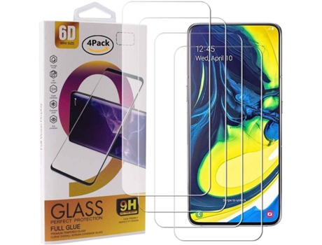 Protector Cristal Templado Samsung Galaxy A80 HONGWE.