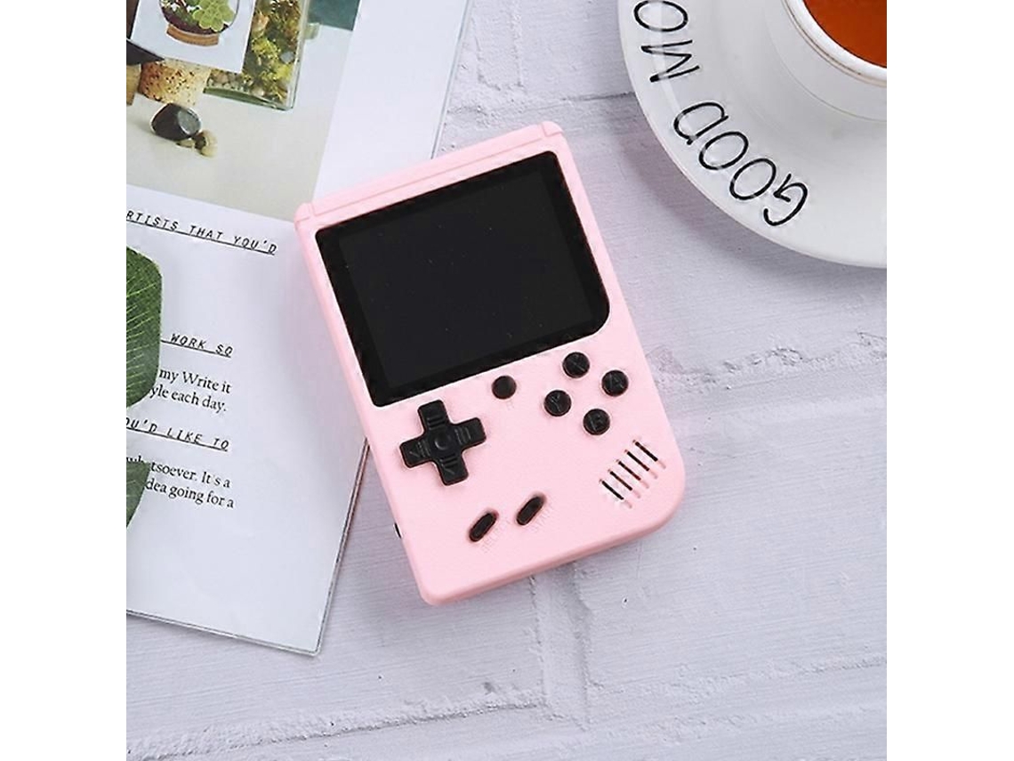 Consola mini MK500 Macaron de GOKOCO con 500 juegos y salida AV.