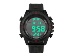 Reloj Deportivo Electrónico Digital Casual Para Niños Y Adolescentes Rojo Dzb11