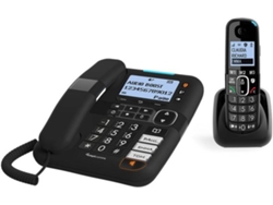 Teléfono Fijo AMPLICOMMS BigTel 1580 Negro