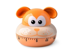 Temporizador Mecánico De Cocina Animal Cartoon Preciso 60 Minutos Manual Para Estudiantes Cachorro
