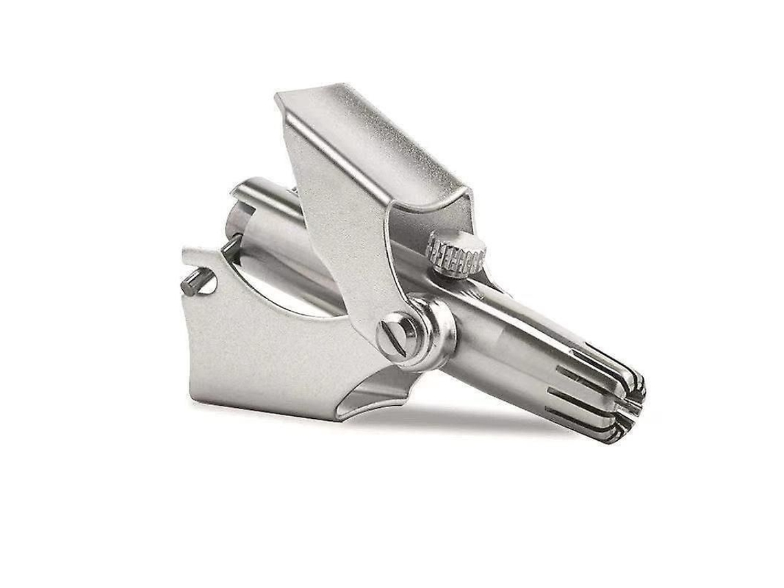 Recortadora De Vello Nasal Manual Lavable De Acero Inoxidable Para Hombre, Modelo 2025, 2 Unidades