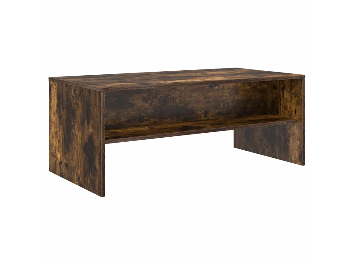 Mesa de centro en roble ahumado, 100 x 50 x 40 cm, MAISON EXCLUSIVE