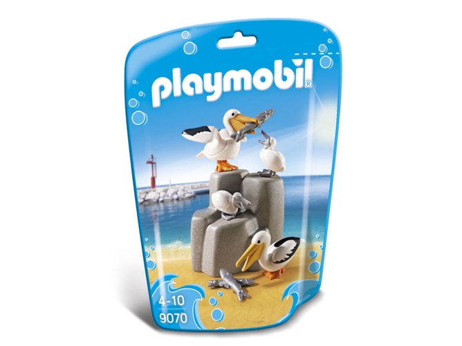 PLAYMOBIL Family Fun: Familia Pelican - 9070 (Edad Mínima: 4)