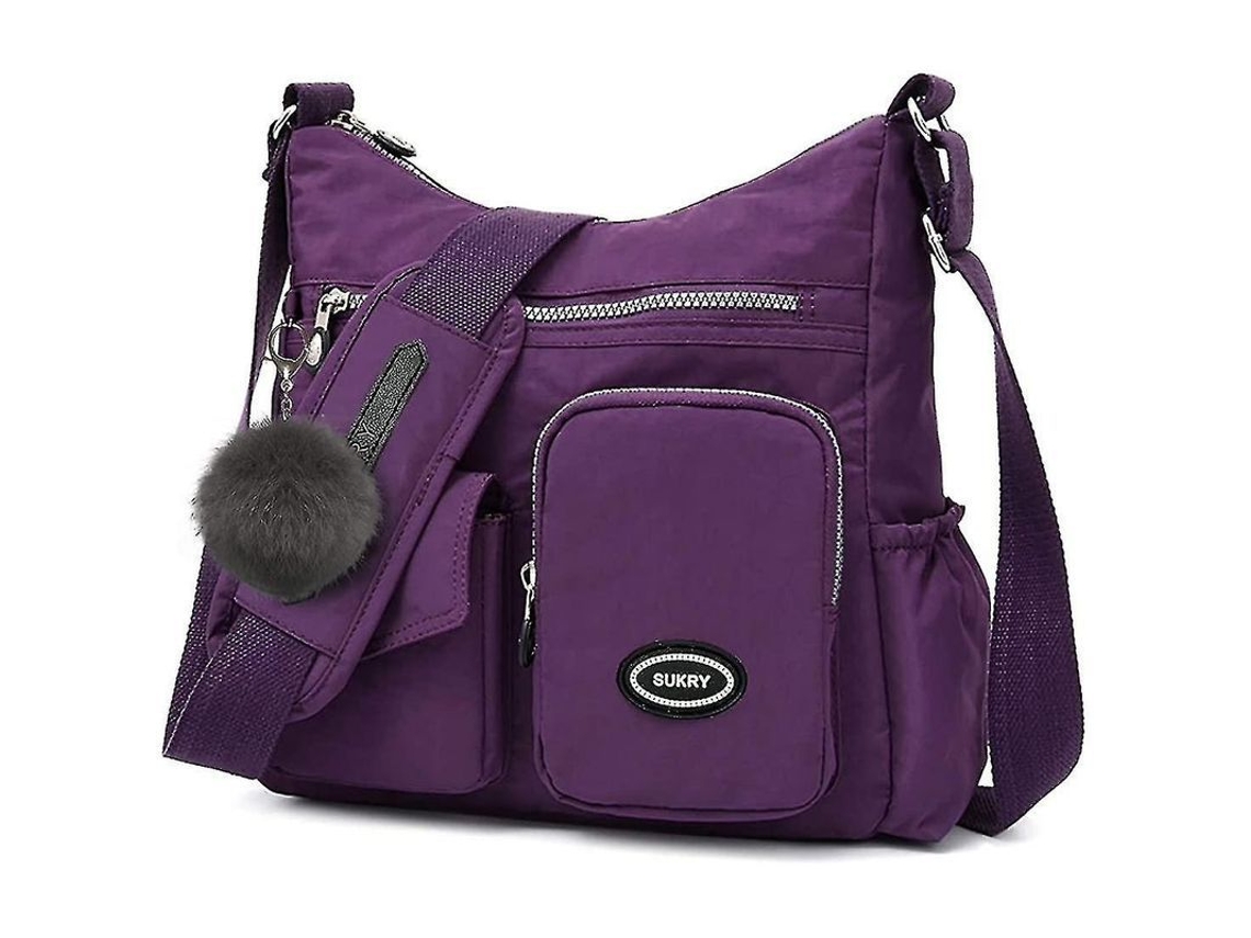 2026-bolsa Bandolera De Nylon Para Mujer 2025 Con Bolsillo Antirrobo Rfid Impermeable Borsa Viaje Mano