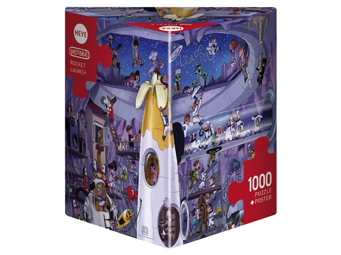 Puzzle 1000 Pcs Rocket Launch (9 años)