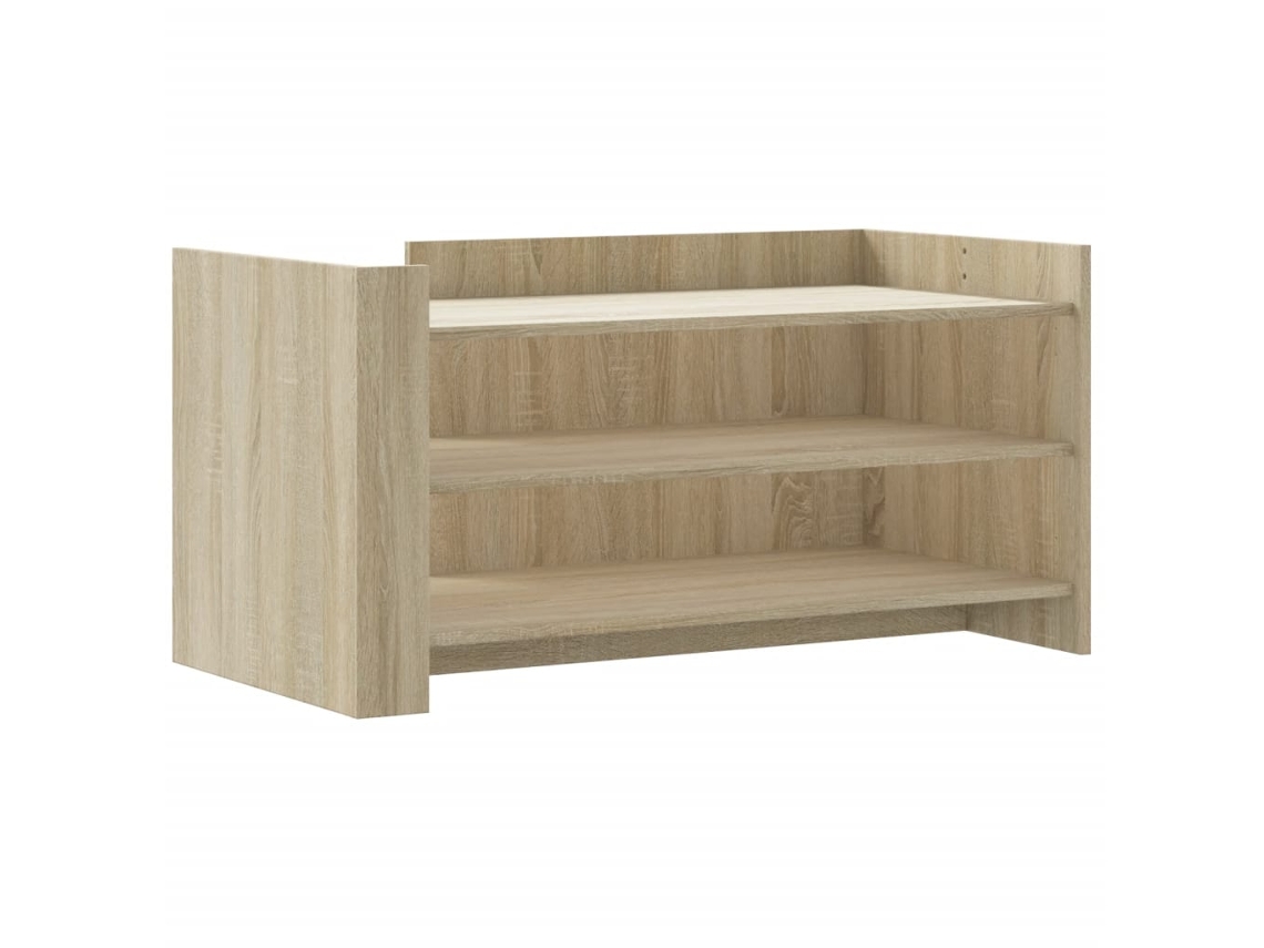 Maison Exclusive - Mesa De Centro Madera De Ingeniería Roble Sonoma 100x50x50 Cm