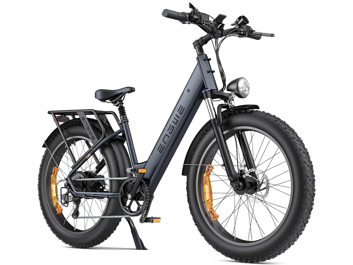 Bicicleta eléctrica 48V16AH 250W 140KM Bicicleta eléctrica todoterreno de doble suspensión ENGWE E26 Step-Thru