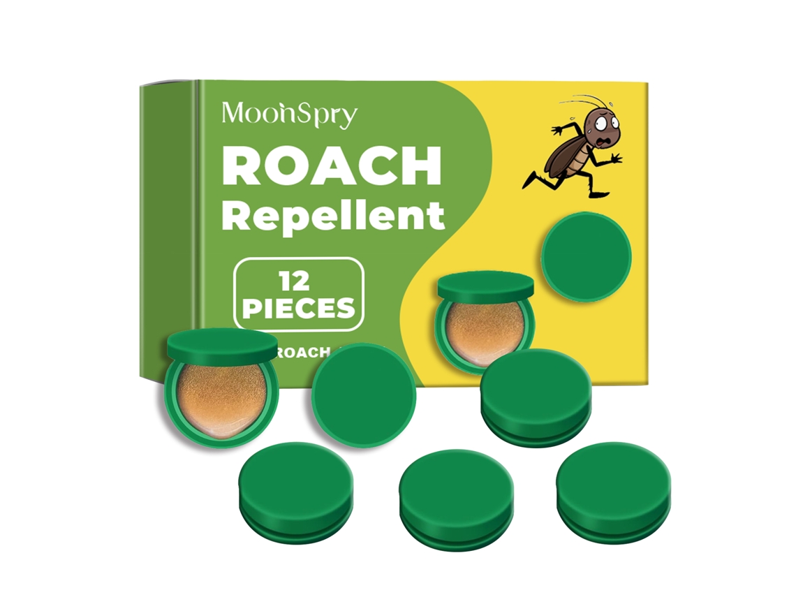 Repelente de cucarachas Moonspray, potente exterminador para cocina, hogar y dormitorio, limpieza eficaz.