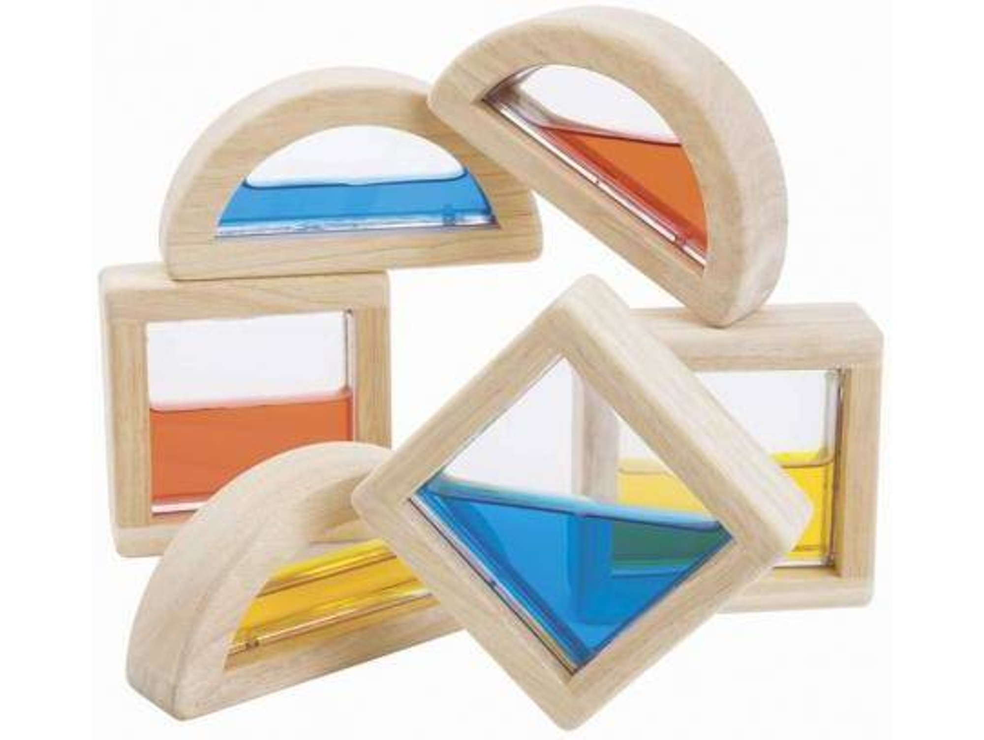 Blocs de Agua PLAN TOYS Madera