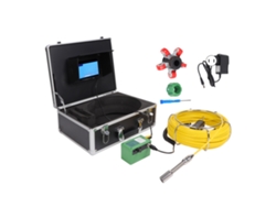 Cámara de inspección de tuberías y conductos (impermeable, con monitor LCD)