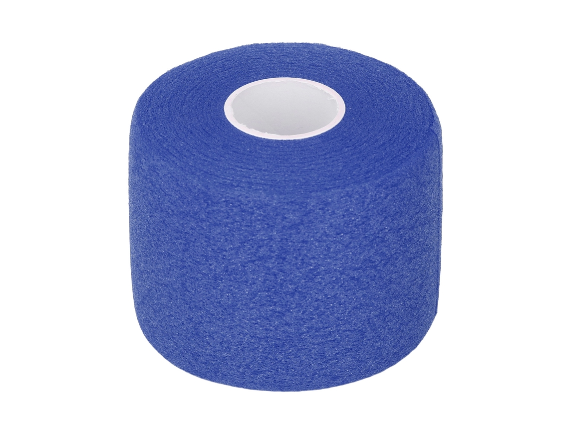 Cinta Antideslizante Con Amortiguación Para Raquetas De Bádminton Y Tenis, 60 Mm X 20 M, Azul Oscuro.