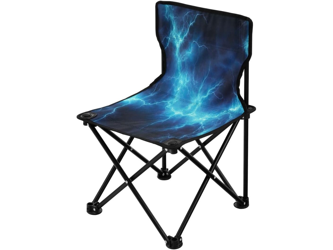 Silla Plegable De Camping Para Resistente Duradera Portátil Fácil Instalar