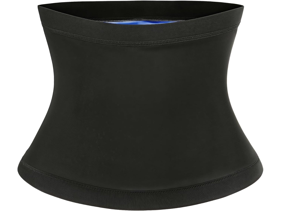 Cinturón Reductor Para Hombres Y Mujeres, Azul, Fácil De Usar, Transpirable, Tipo Sauna.