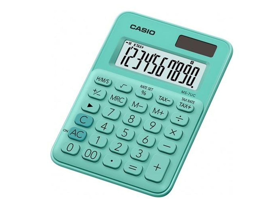 Calculadora CASIO Verde