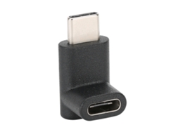 Adaptador Usb-c (conversión De Macho A Hembra En Ángulo Recto De 90 Grados)