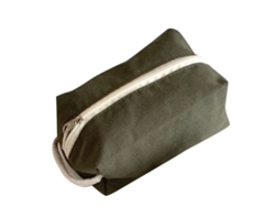 Bolsa De Maquiagem Canvas Com Alça Para Viagens