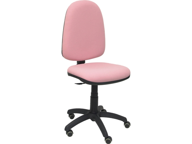 Silla de Escritorio Operativa PYC Ayna Rosa RP con ruedas antiarañazos (Sin Brazos - Tejido)