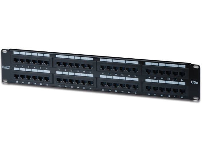 Panel de conexiones DIGITUS CAT 5e (19")