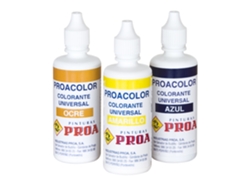 COLORANTE UNIVERSAL PROACOLOR Ocre 0,04L Tinte para pinturas plásticas, esmaltes al agua y esmaltes sinteticos al disolvente