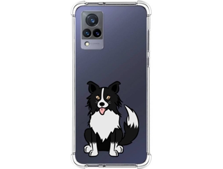 Carcasa Vivo V21 5G TUMUNDOSMARTPHONE Dibujos Antigolpes Perros 01 Multicolor