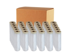 Caja 40 Rollos De Plastico Con Cinta 80 60 Cm X 22,5 Mts