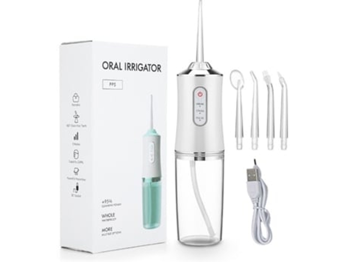 Hilo dental portátil profesional Panoona, hilo dental, dientes más sanos y blancos