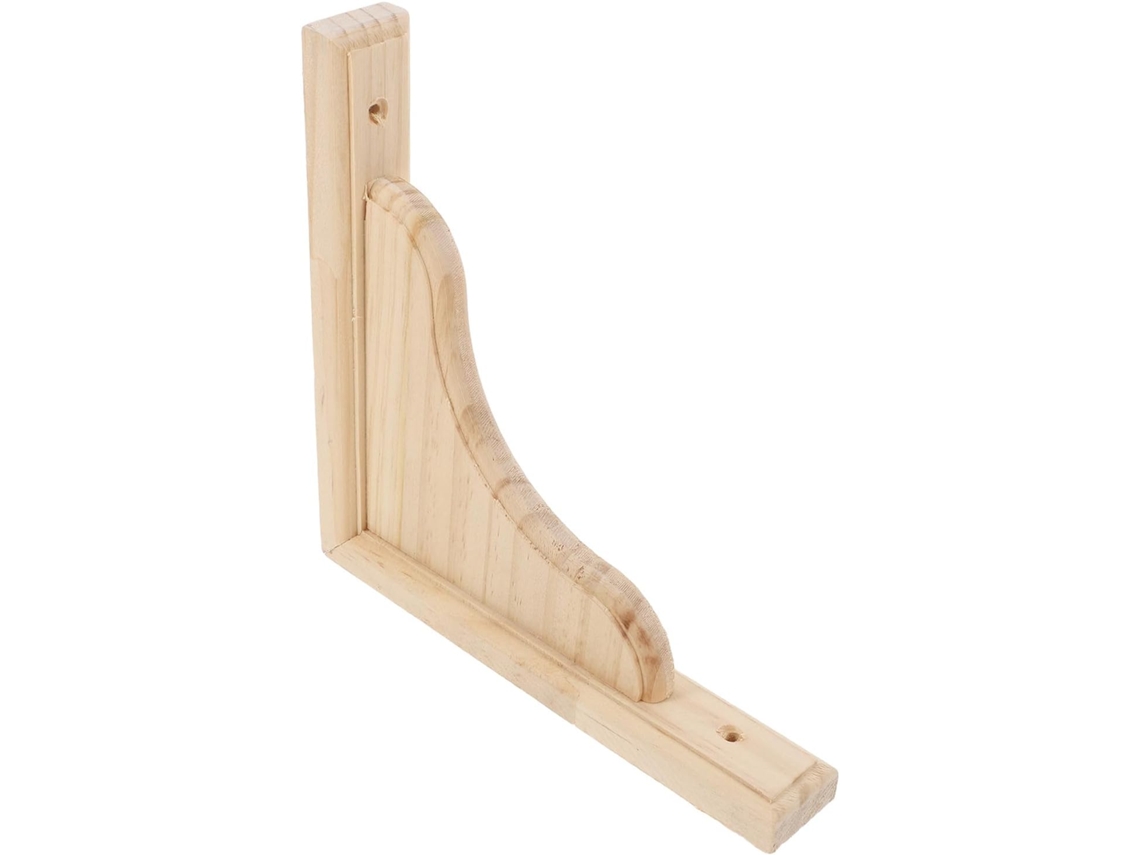 Soporte Triangular Para Estante De Madera, Soportes Decorativos De Pared De Madera