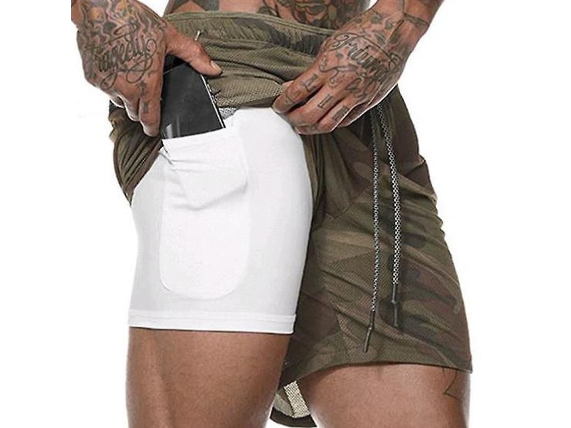 2026-pantalones Cortos Para Hombre Deportivos Con Bolsillos Para Gimnasio Running Fitness Jogging Sudaderas