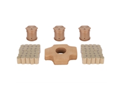 Caja De Moxibustión Portátil Para Acupuntura Y Tratamiento Vertical Con Palo De Moxa