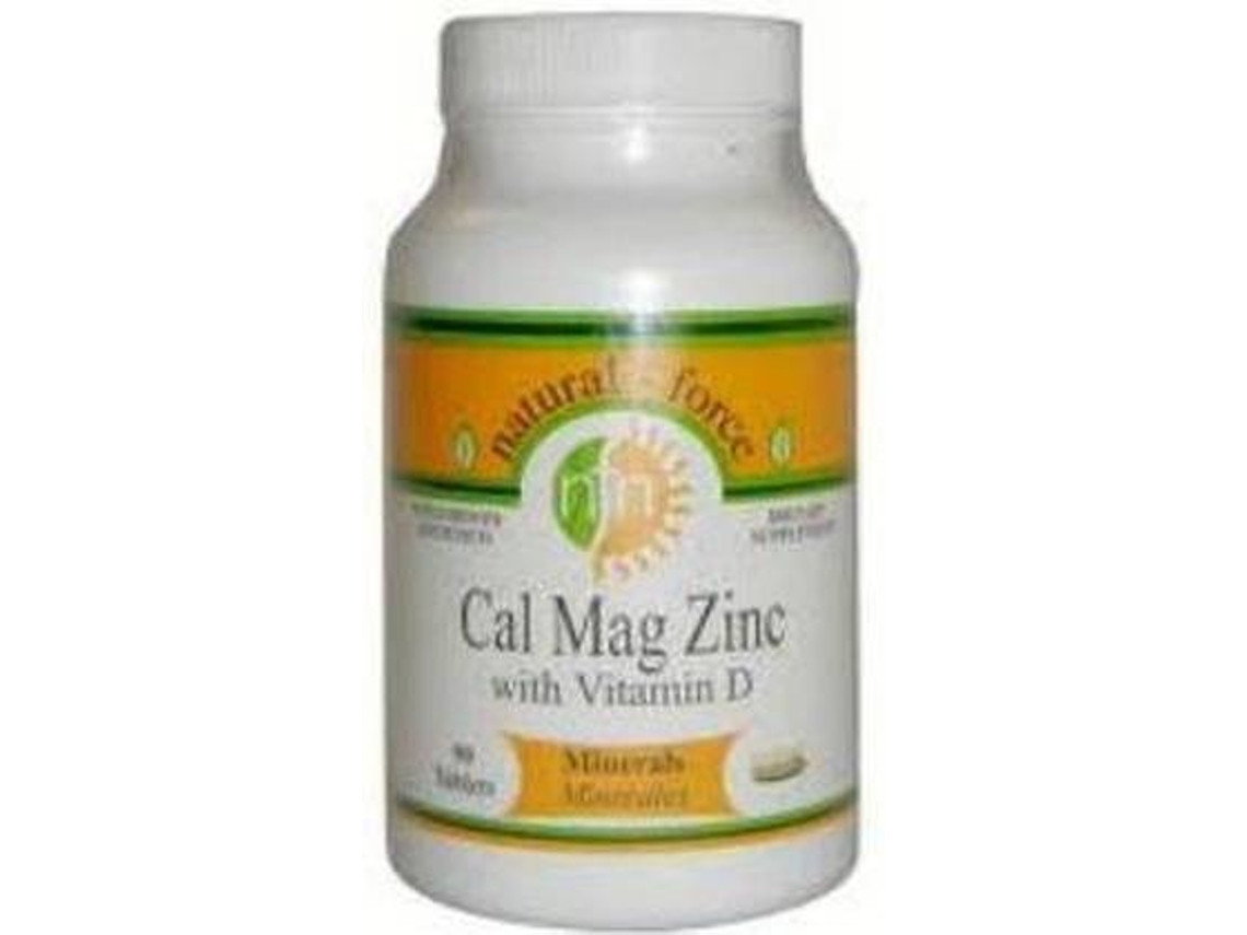 Complemento Alimentar NUTRI-FORCE Cal Mag Zinco (90 comprimidos)