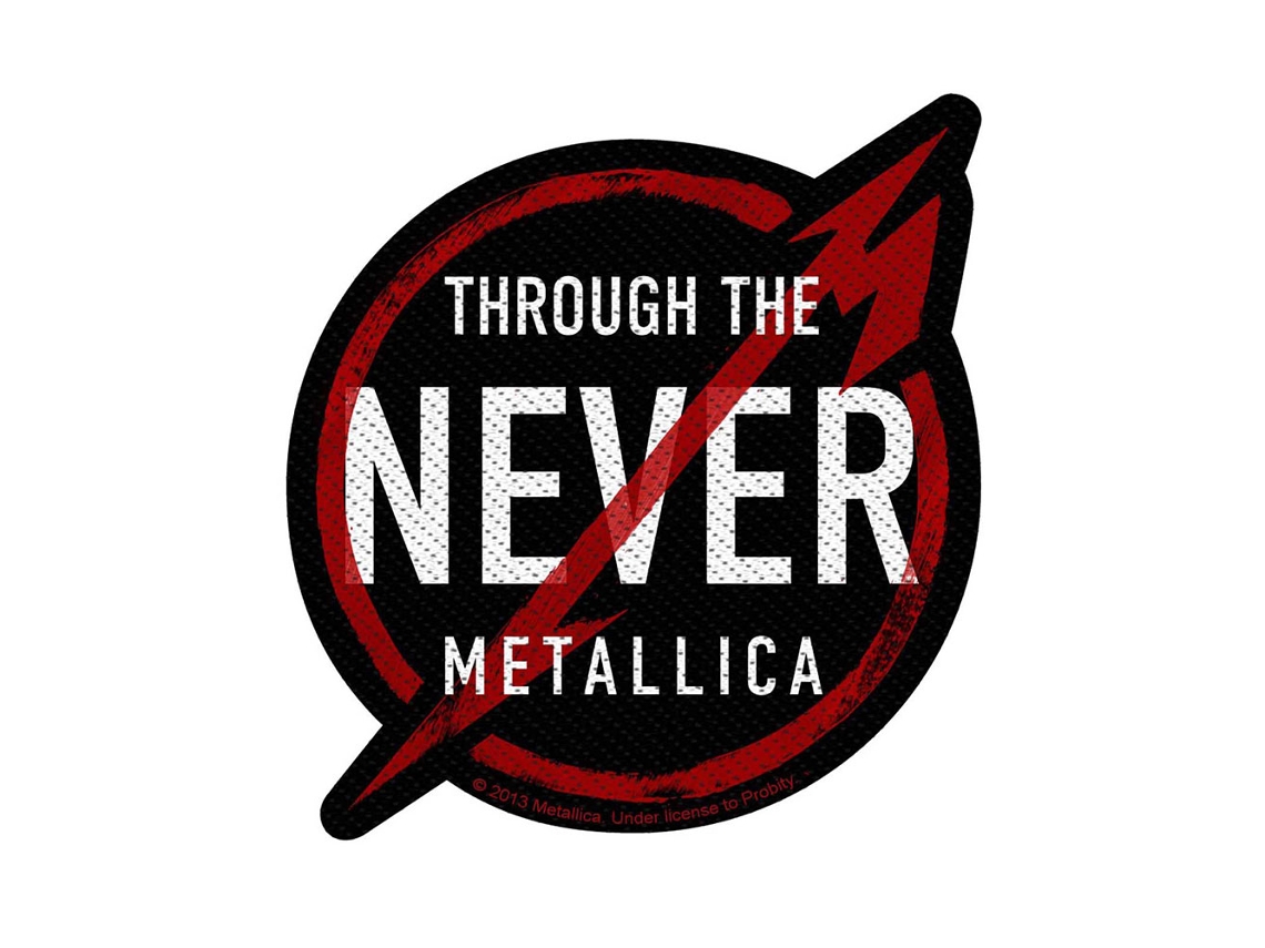 Parche Metallica Through The Never