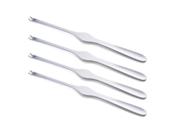Idurgo - Conjunto De 4 Tenedores Cortos De 21 Cm Para Marisco En Acero Inoxidable 18/10