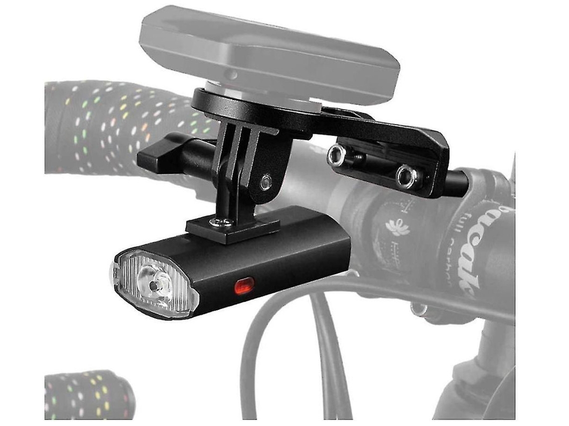 Juego de luces para bicicleta con 6 modos de visualización y lateral, IPX8, para MTB/carretera, color negro, Yizhood