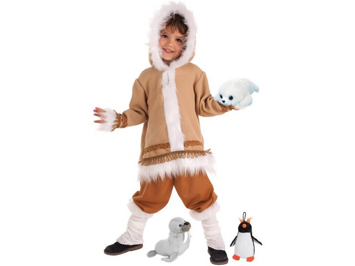 Disfraz de Niño DISFRAZZES Esquimal (Talla: 3 a 5 años)