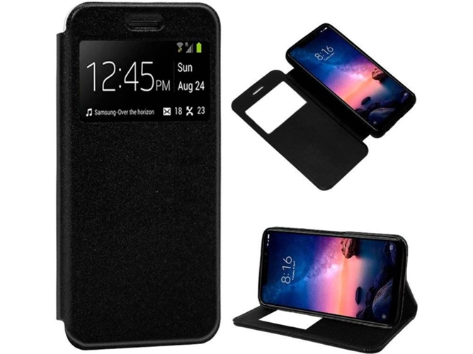 Funda Xiaomi Redmi Note 6 Pro COOL Flip Negro